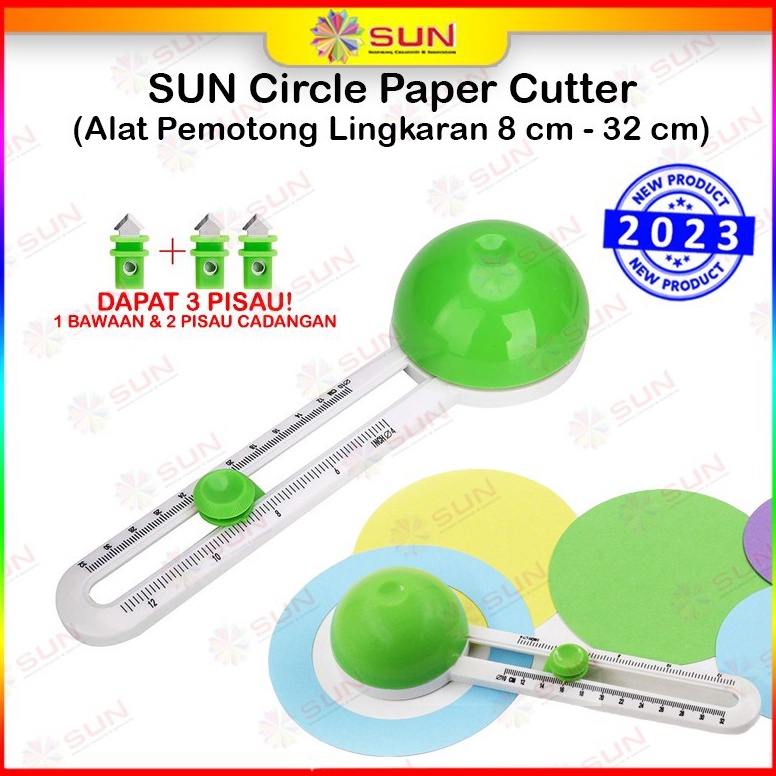 

KODE L48I Circle Cutter Premium 419cm 8 cm 32 cm Pisau Alat Potong Kertas Sticker Bulat Lingkaran Bundar Kualitas Eksport bisa potong sticker bontax camel photo glossy sticker kertas foto HVS Inkjet Art paper Duplex Vinyl Silky