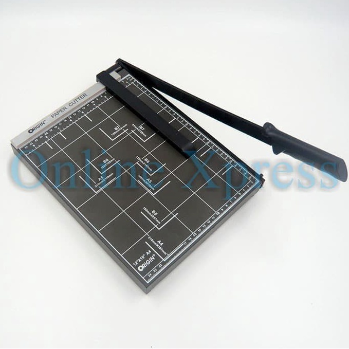 

KODE B86E Alat Pemotong Kertas Paper Cutter A3 Dark Grey Origin
