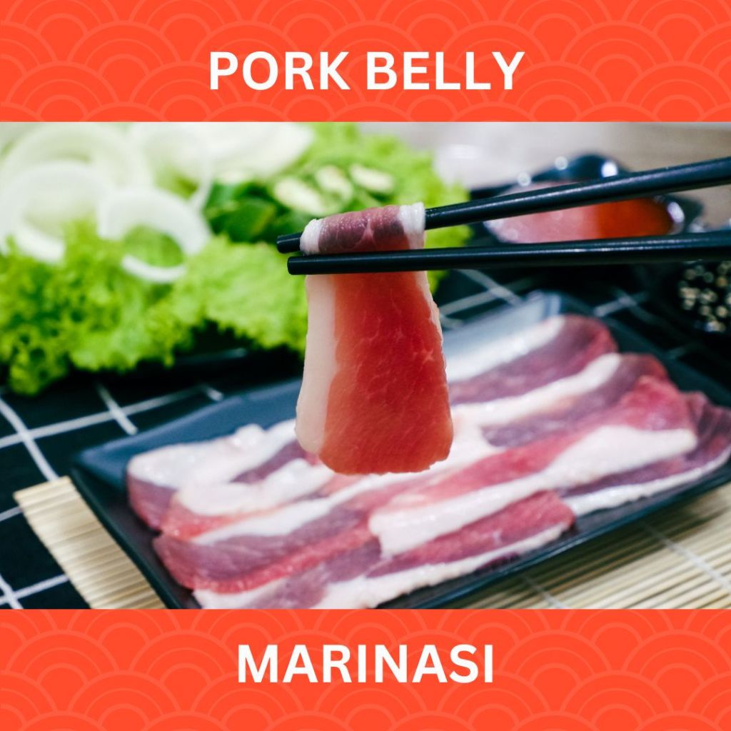 

PORK BELLY SLICE MARINASI 250GR