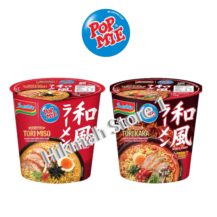 

Indomie - POP MIE Tori Miso Japenese Ramen