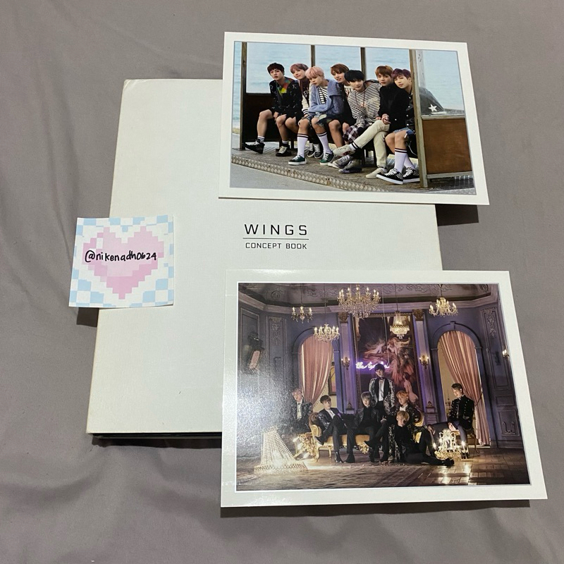 RARE BTS Wings Concept Book Photobook WCB