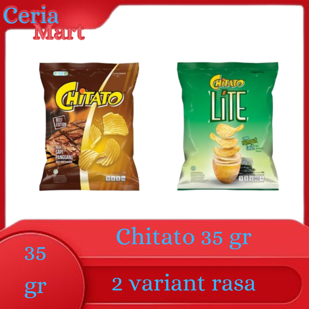 

SNACK CEMILAN CHIKI CHITATO 35 GR RUMPUT LAUT & SAPI PANGGANG