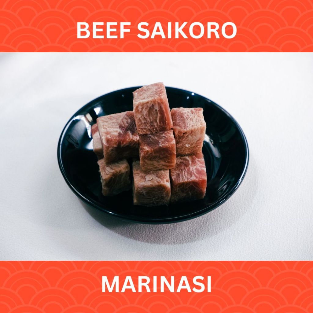 

BEEF SAIKORO MELTIQUE CUBE CUT MARINASI 250GR