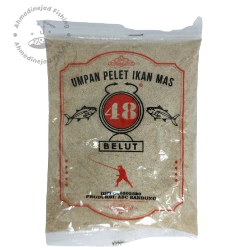 Umpan Pancing Pelet 48 Belut ( Ikan Mas )