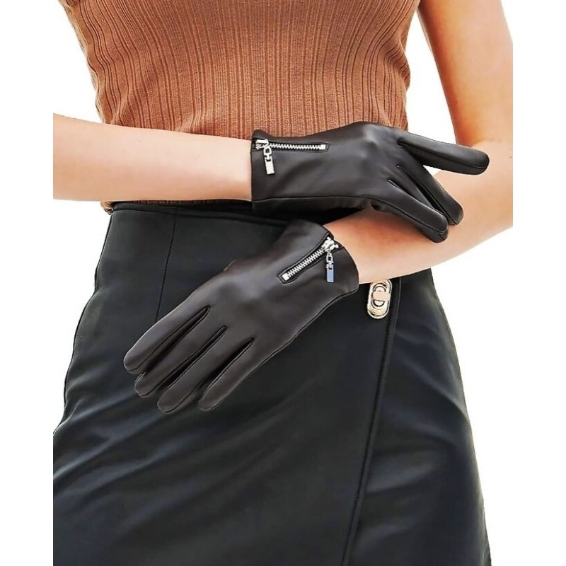 Sarung Tangan Kulit Wanita * Sarung Tangan Kulit Full * Sarung Tangan Kulit Fashion Wanita