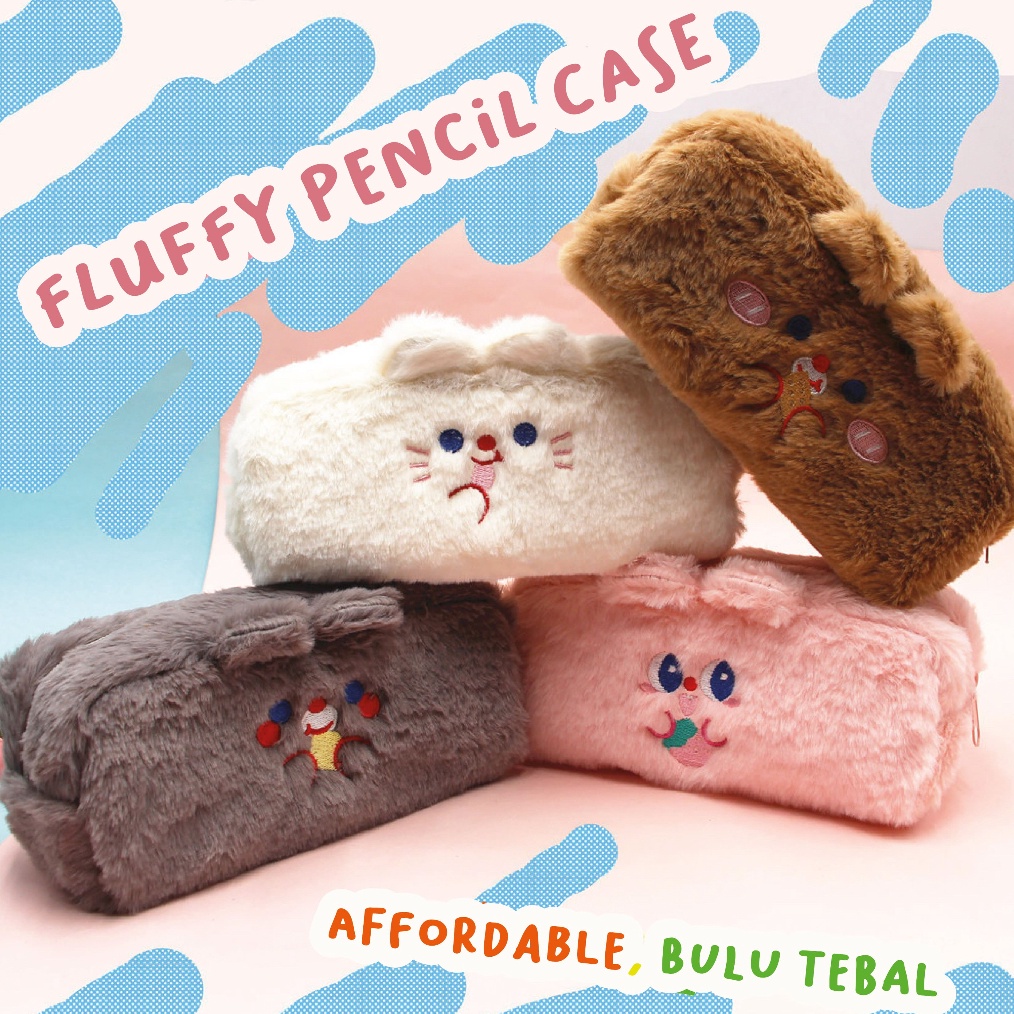 

KODE W37L Cookie Fluffy and Cute Pencil Case Bulu l Travel Case l Kotak pensil besar l Travel Pouch l Make Up Pouch l Kotak Make up dan Skincare l Aesthetic l Storage besar l Penyimpanan banyak l Kotak Penyimpanan l Kotak pensil make up besar l Muat ban