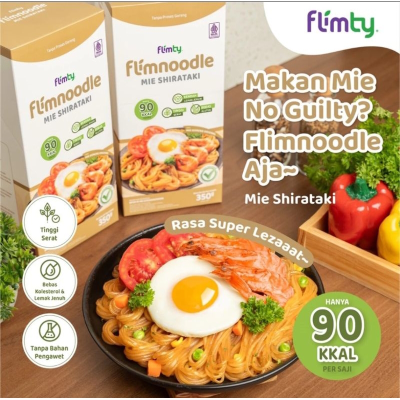 

Flimnoodle - Mie Shirataki 1 box isi 5