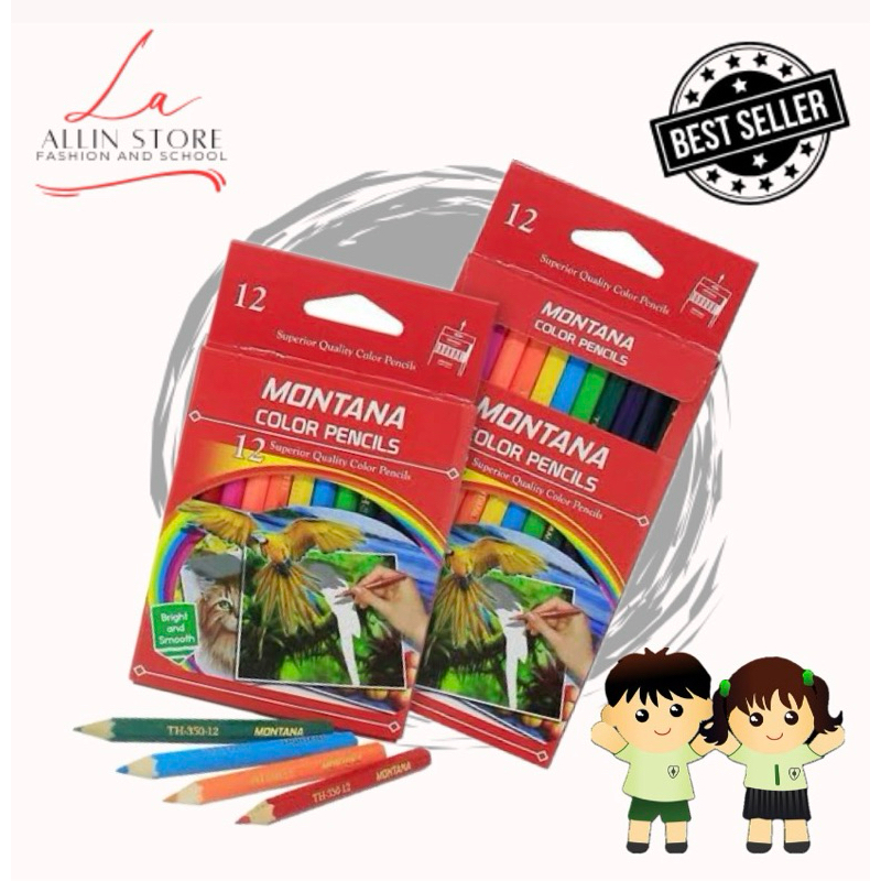 

Pensil Warna Montana Ukuran Kecil isi 12 Pcs