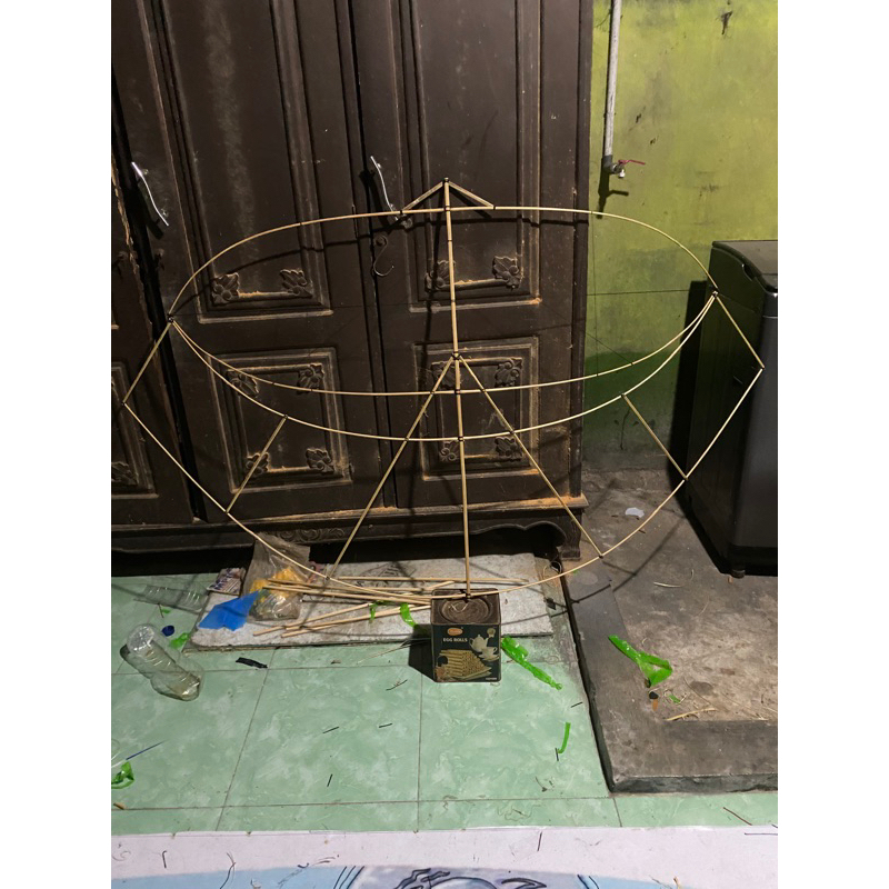 rangka layangan pegon ceper ukuran 150