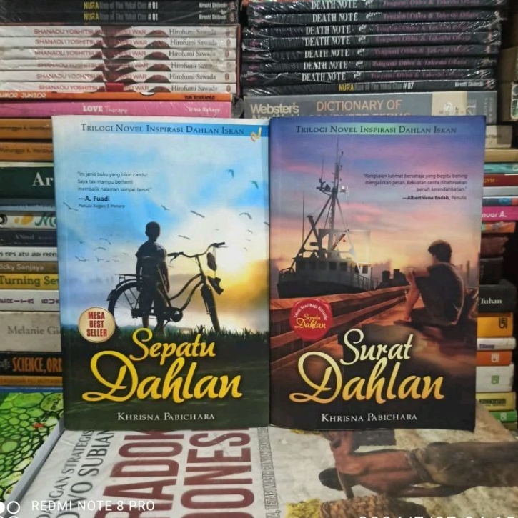 Novel Original Sepatu Dahlan, Surat Dahlan 1-2 KHRISNA PABICHARA Bekas