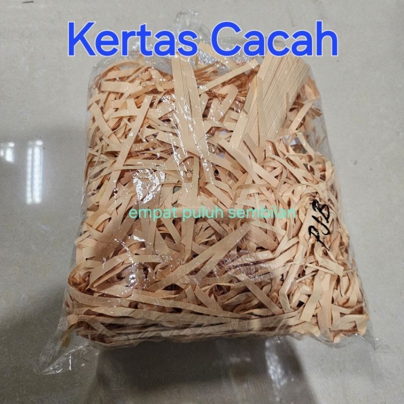 

kertas cacah souvenir 200 gr / shredded paper / keras serut / kertas packing / sumpelan kertas