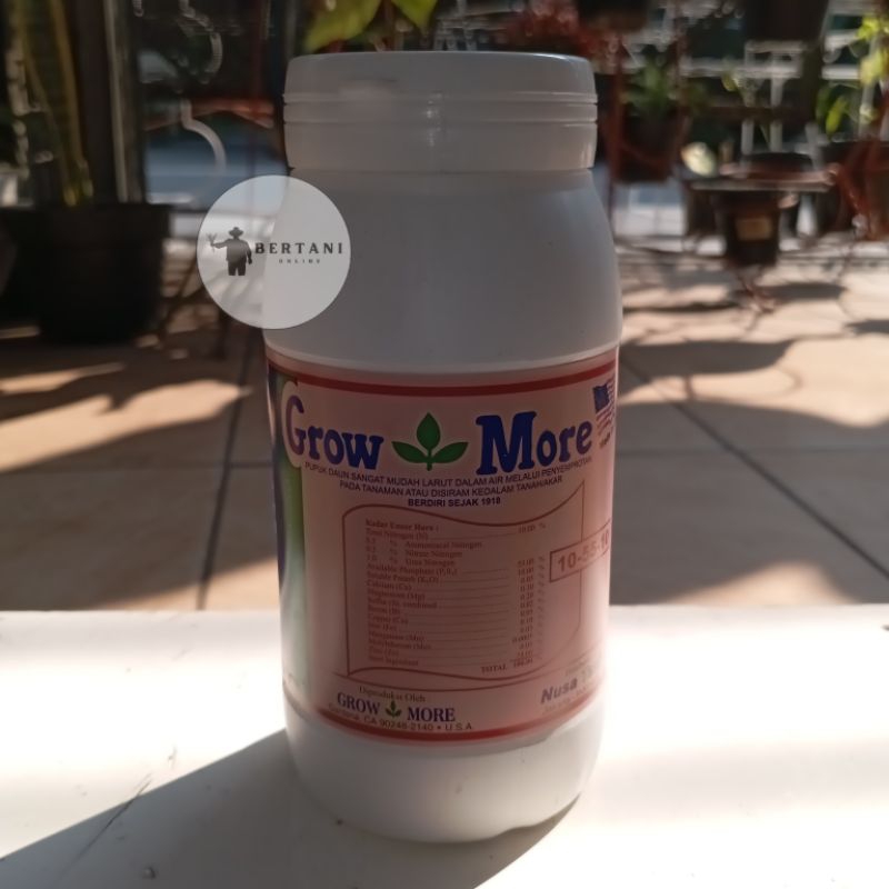 Growmore 10-55-10 Pupuk Daun 454 gram