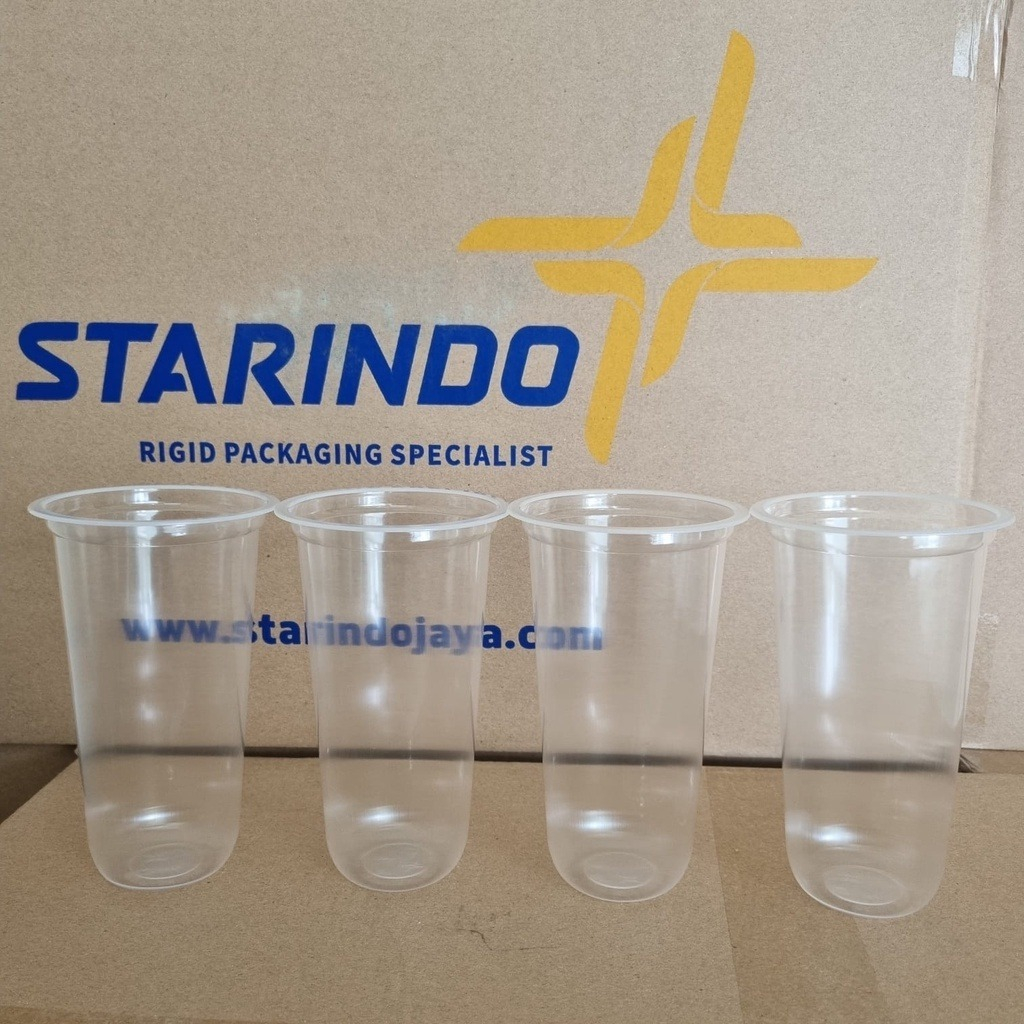 Cup 22 oz Oval Starindo | Cup OVAL 22 Oz Starindo 9,5 gr | Cup Oval Termurah Ukuran 22 oz Oval 9,5 g