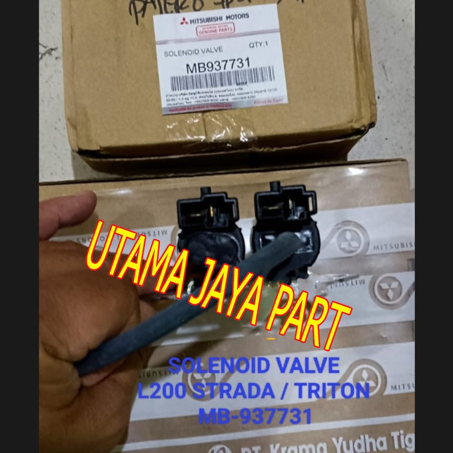 SWITCH SOLENOID VALVE IDLE UP 4X4 L200 STRADA TRITON MB-937731 OEM