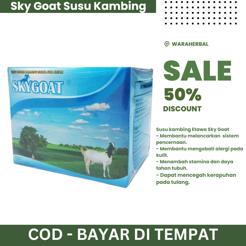 

Sky Goat Susu Kambing Etawa Bubuk Full Cream | Original