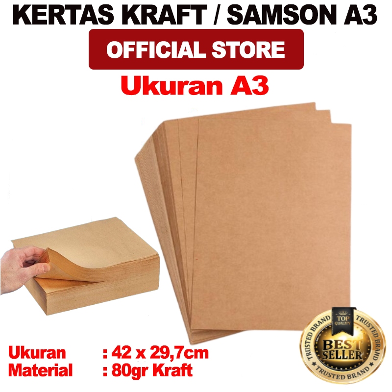 

KERTAS KRAFT / SAMSON | KERTAS COKLAT | KERTAS BUNGA | KERTAS KADO | KERTAS KRAFT 80GR | KERTAS A3