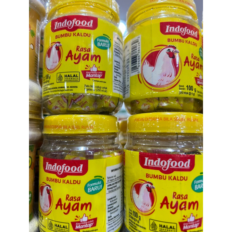 

INDOFOOD BUMBU KALDU BLOK 100gr isi 25 blok