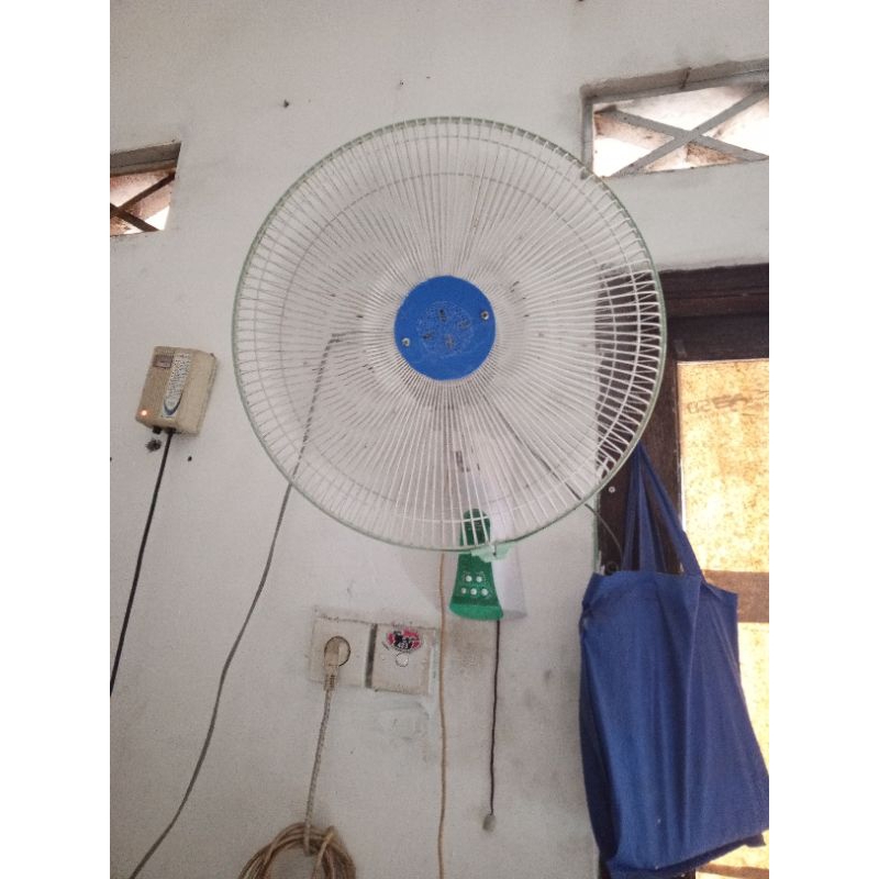 kipas angin dinding 16 inchi Maspion manual bukan remot