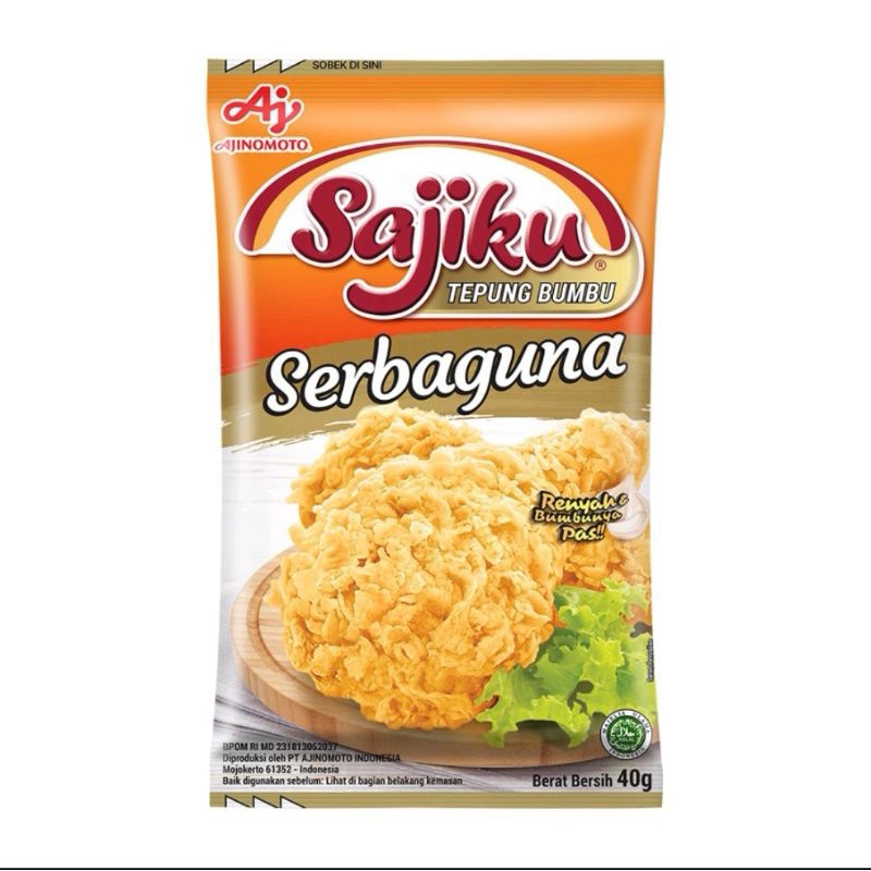 

Sajiku Tepung Bumbu Serbaguna 40 Gram
