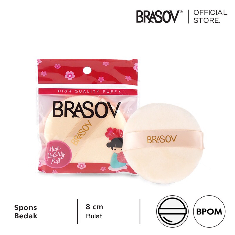 RANI - BRASOV Spons Bedak Bulat Tebal