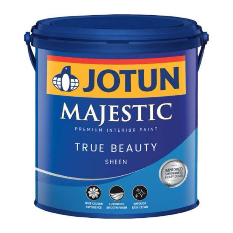 Cat Tembok Dalam Jotun Majestic Interior True Beauty Sheen 20 liter