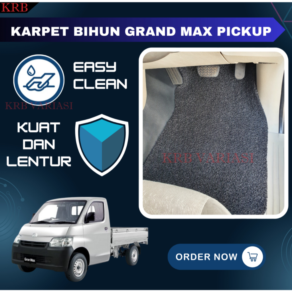 Karpet Lantai Mie Bihun Daihatsu Grand Max Pickup Depan Karpet Grand Max Depan