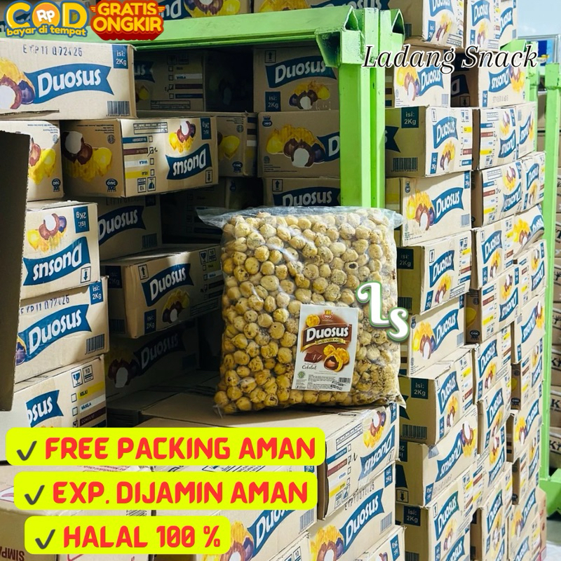 

[GROSIR] DUOSUS COKELAT 2 KILOGRAM / KREM BALLEN SUS EA TELLER KLEPON COKELAT / DUO SUS COKLAT 2 KG