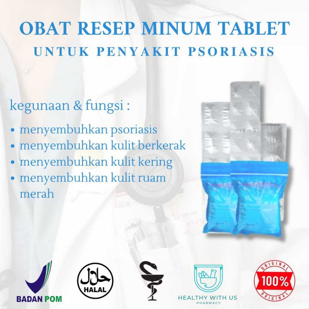 100% Original Obat Minum Atasi Penyakit Psoriasis (BISA COD)