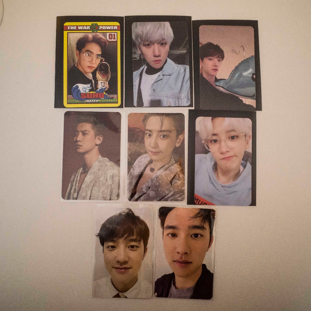 Official EXO The War Power, Blooming Days, Bambi, Dont Fight The Feeling, Wellkit (Suho, Baekhyun, C