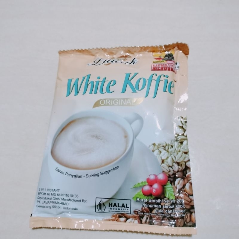 

luwak white koffie/kopi instan