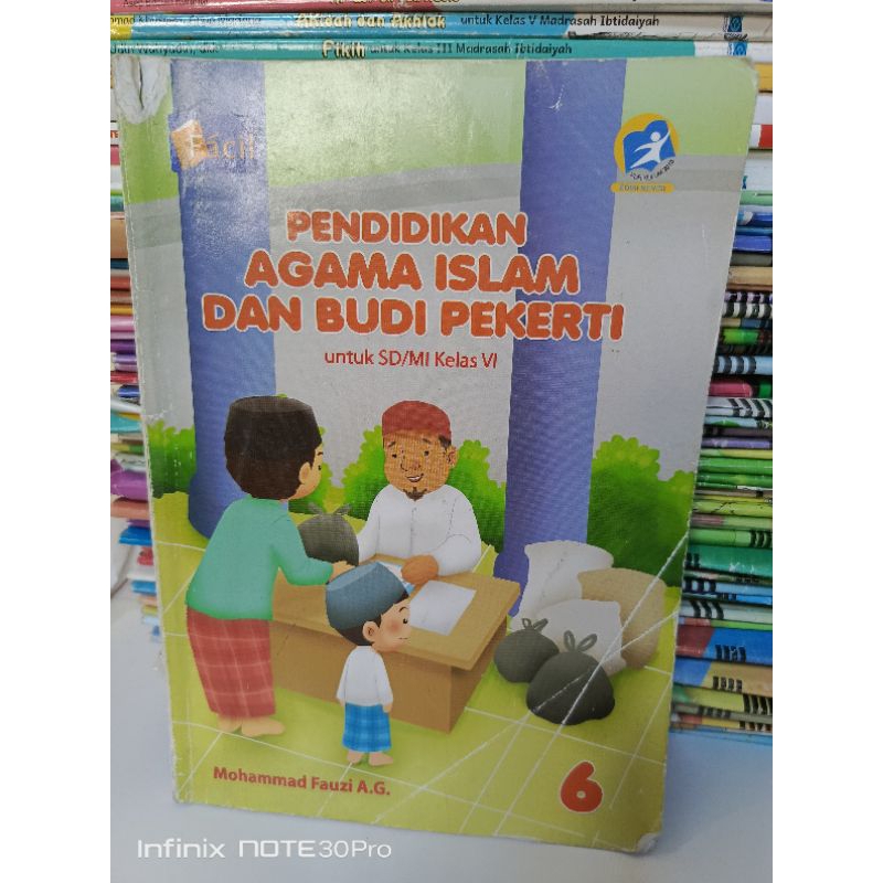 

Buku Pendidikan Agama IsIam dan Budi Pekerti kurikulum 2013 edisi revisi kelas 6 penerbit Facil