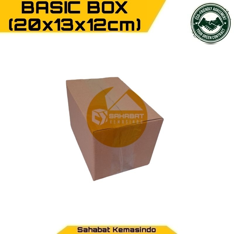 

20x13x12cm Kardus Packing Baru Polos