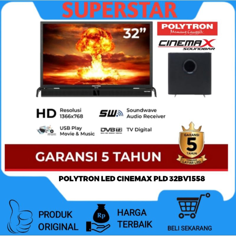 POLYTRON LED Cinemax Soundbar