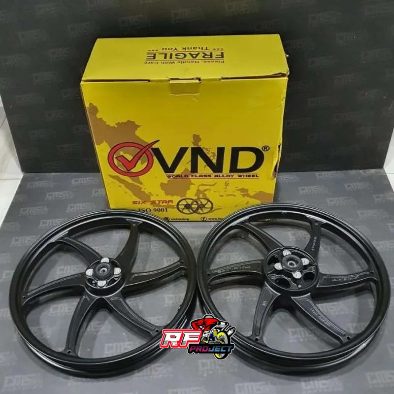 VND Velg Racing Six Star 140/160x17 - RX King | RXK | Satria 2 Tak - Original VND