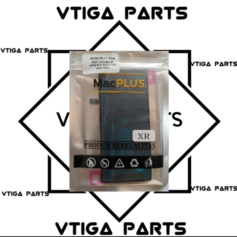 BATRAI IPHONE XR ORI 100%
