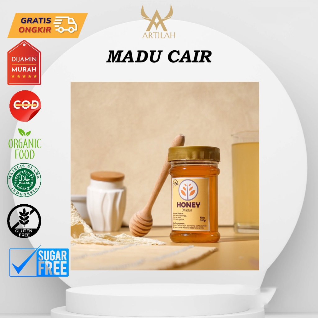 

Madu Murni Bunga Multiflora Lebah Melifera 100gram