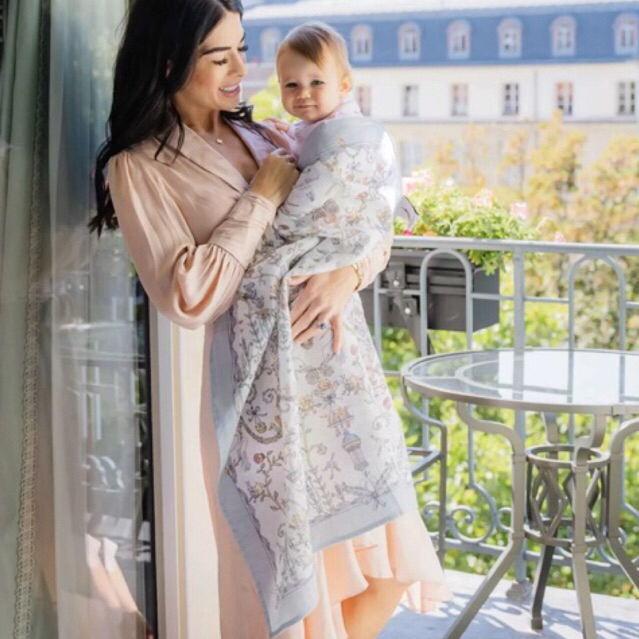 [Ready] Atelier Choux Paris Swaddle | Kain Bedong Bayi Newborn