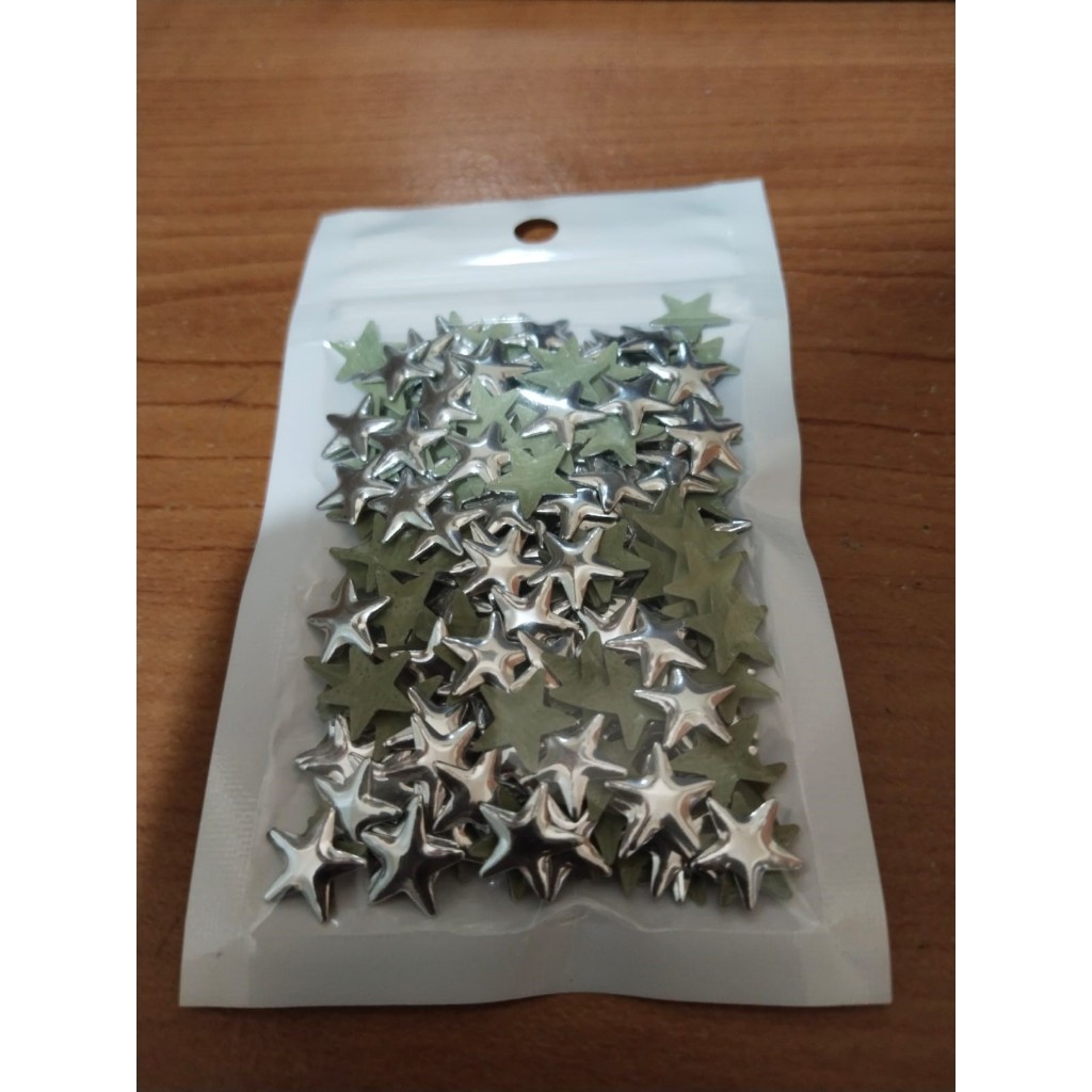 Payet mote press gosok swarosky motif bintang