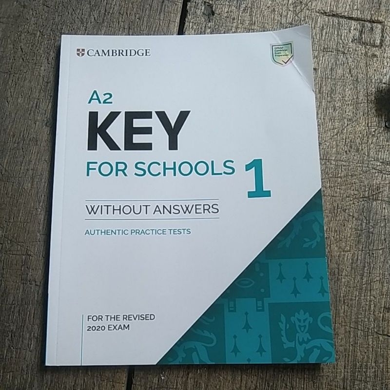 Original Cambridge A2 Key For Schools 1 Without Answers