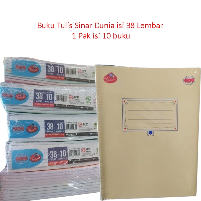 

Buku Tulis Sidu isi 38