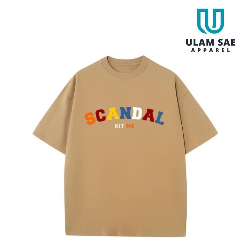 KAOS CUSTOM / KAOS SCANDAL / BAHAN COTTON COMBED