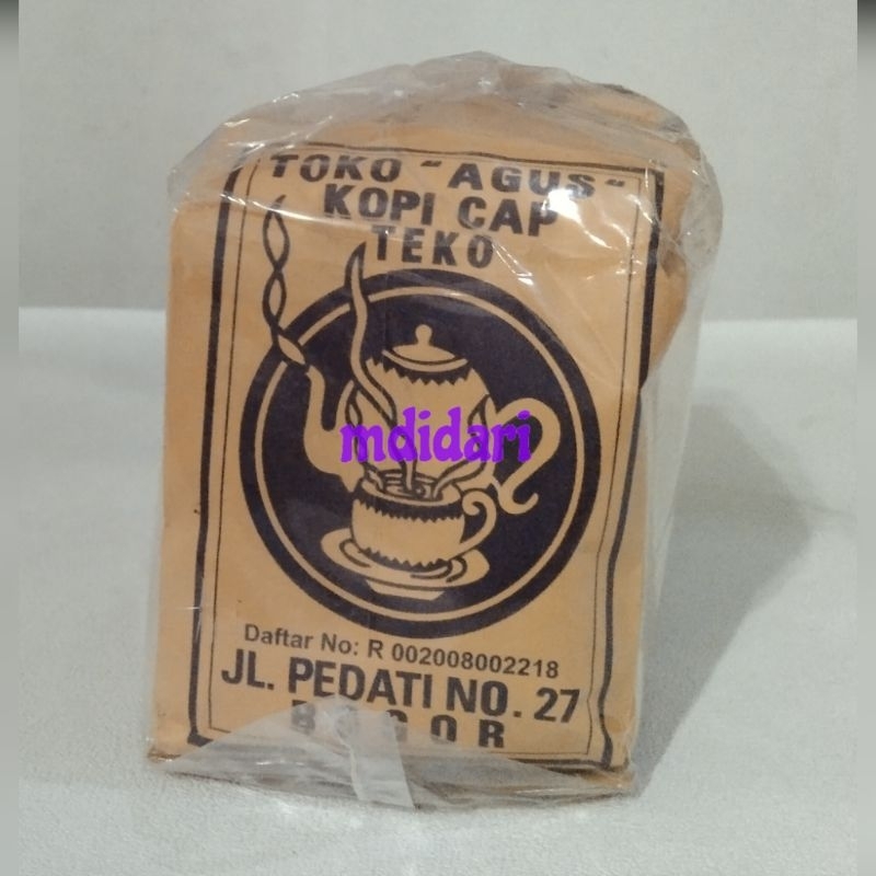 

Kopi Tanpa Gula Cap Teko Toko Agus 80grx5pcs