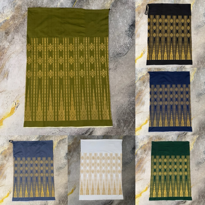 Sarung Sutera Bordir / Sarung Lagosi / Sarung Sutra Sengkang / Sarung Serut / Sarung Kristal