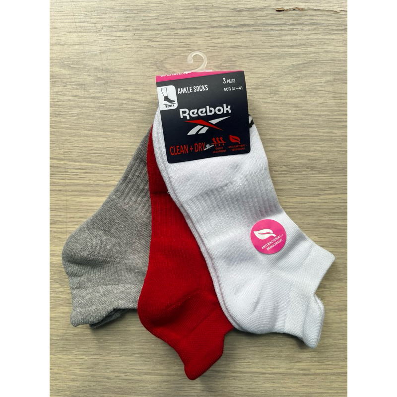 [Lepassend] Reebok women ankle socks