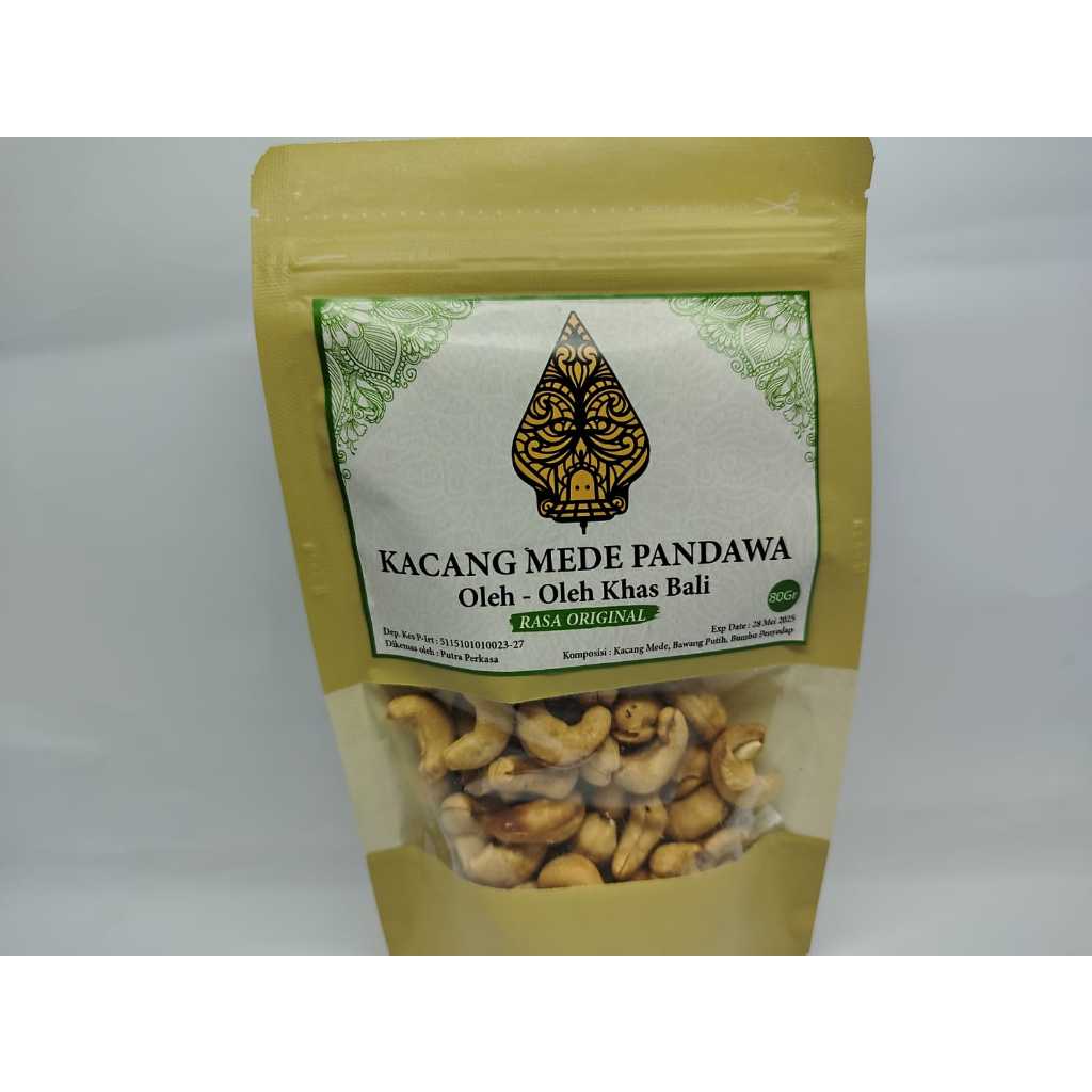 

Kacang MEDE PANDAWA Oleh Oleh Khas Bali 80gr