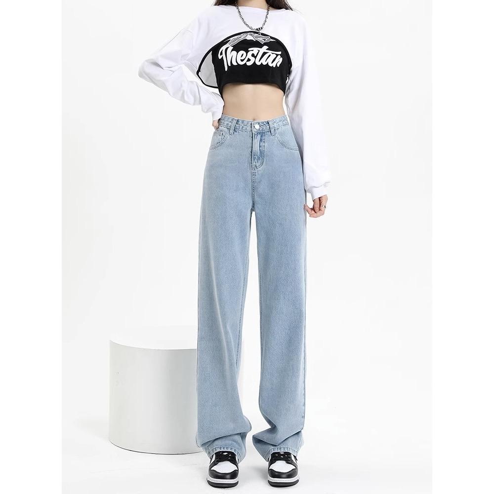 Celana Highwaist Kulot Jeans Loose Wanita High waist Culotte Baggy Jeans High Waist Korean Style