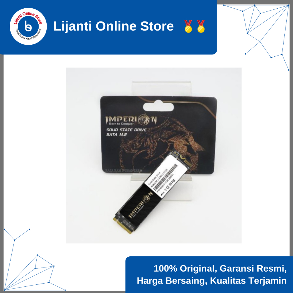 SSD NVME M.2 256GB IMPERION SSD NVMe M.2 PCIe Gen3 GARANSI RESMI