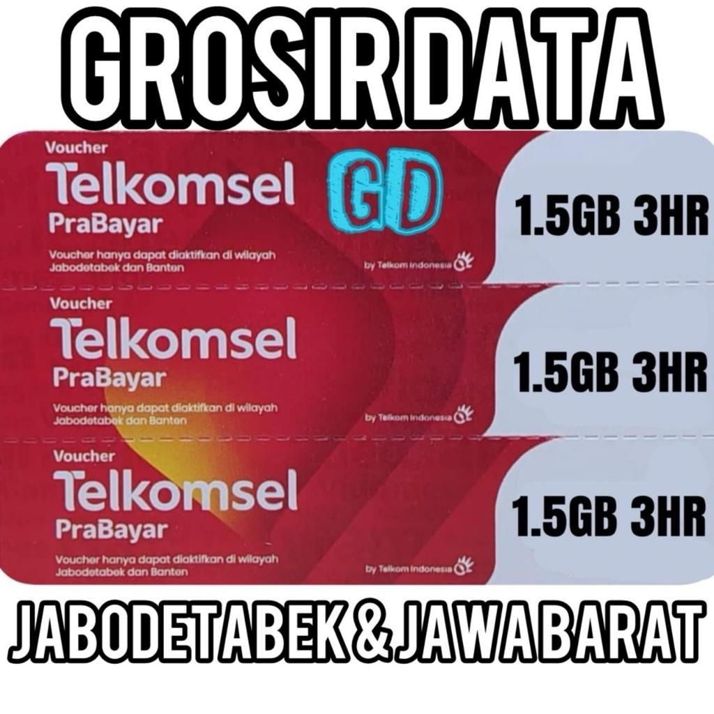 VOUCHER TELKOMSEL 1.5GB 3HARI