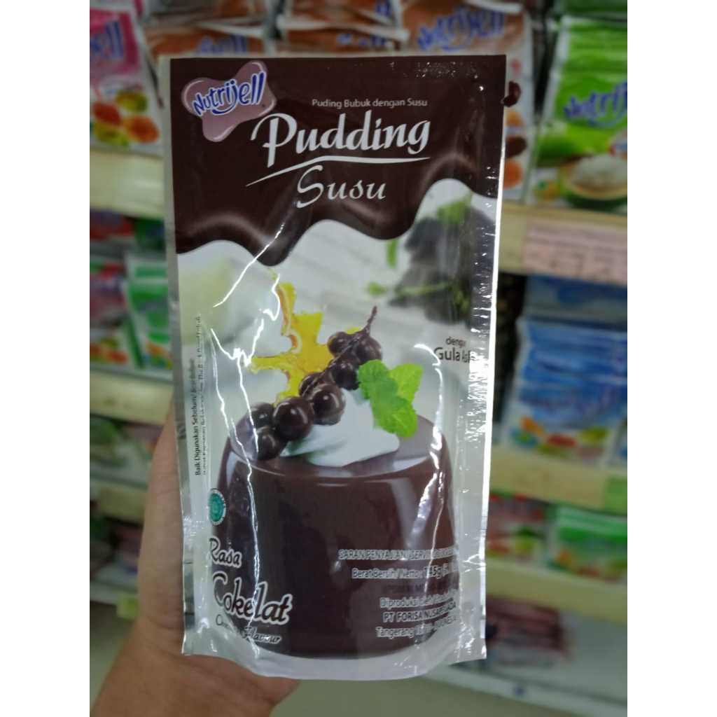 

Nutrijel Puding Susu Coklat Pouch 145gr