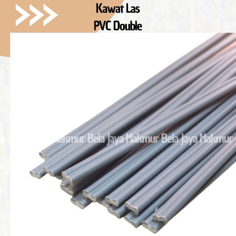 Kawat Las PVC Double Grey/ Kawat Las Pvc/ Kawat Las/Welding Rod